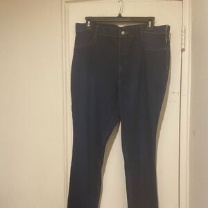 Time and Tru blue jean jeggings.